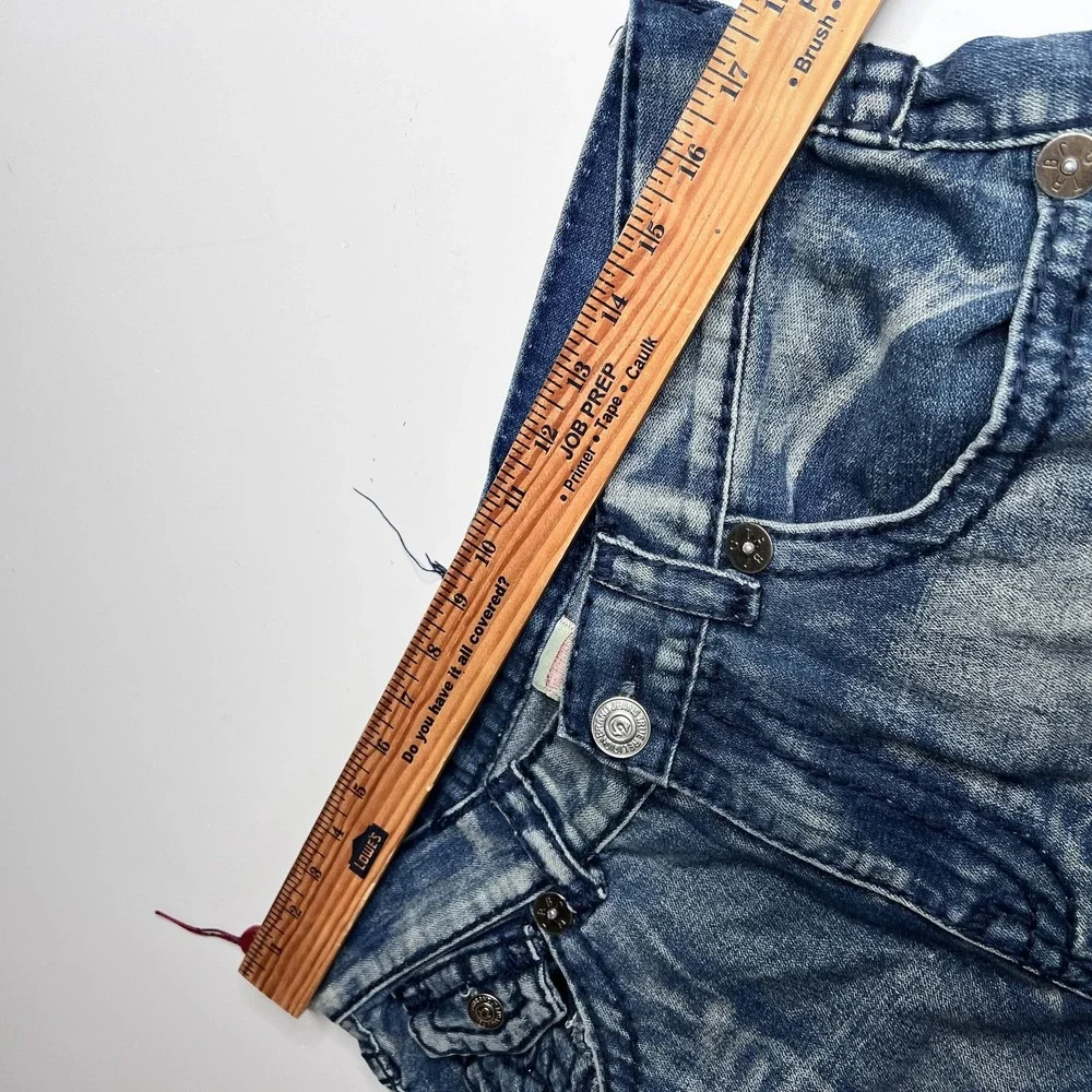 True Religion stitching fade